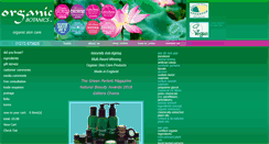 Desktop Screenshot of organicbotanics.com